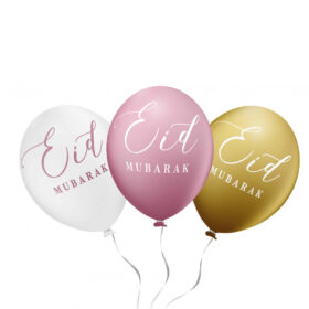 Eid Mubarek Lufballon Deko