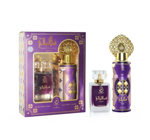 Qamar Al Layali Intense Parfum arabiyat qamar al layali intense geschenkset