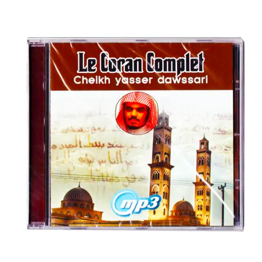 CD Der Heilige Koran Komplett mit schöner Stimme von Yasser Dawssari