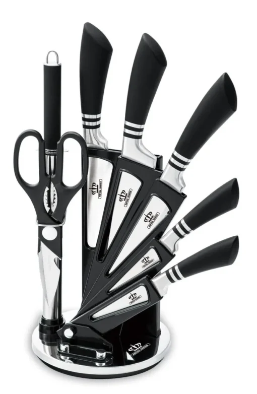 Messer Küchenmesser Set Schwarz