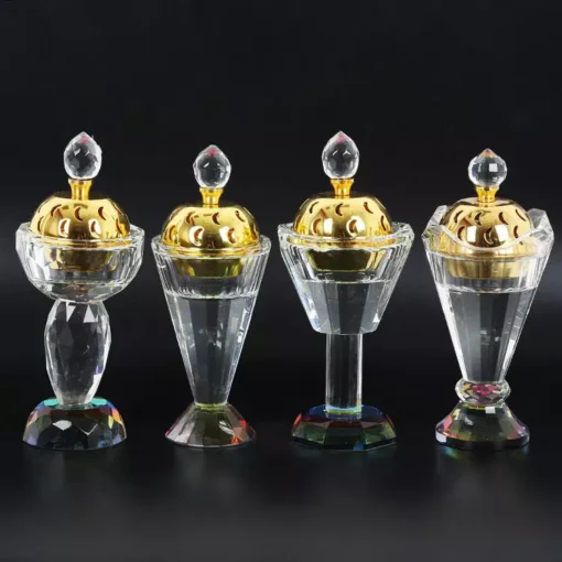 Orientalisches Weihrauchgefäß - Glas weihrauch gefaess