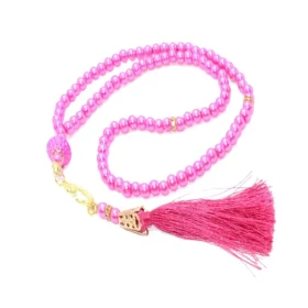 gebetskette tasbih rosa pink
