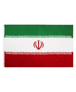 Iran Fahne Flagge Dschomhuri-ye Eslāmi-ye Irān جمهوری اسلامی ايران