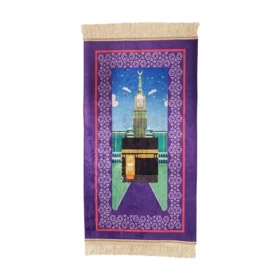 Kinder Gebetsteppich Sajad mit Kaaba Foto