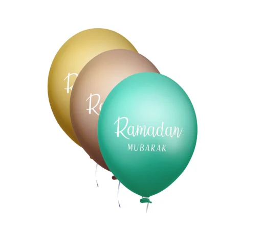 Ramadan Kareem Luftballons Fastenmonat islam deko