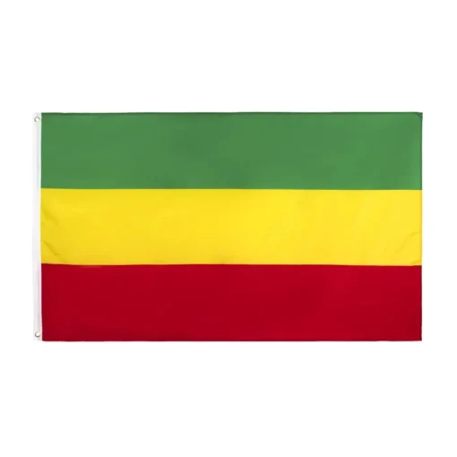 Äthiopien - Fahne Aethiopien Ohne Arme Aethiopischen Reich Abyssinia Flagge