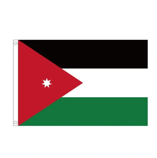 Jordanien - Fahne - العلم الرسمي للمملكة الأردنية الهاشمية Jordanien Fahne Jordan flagge