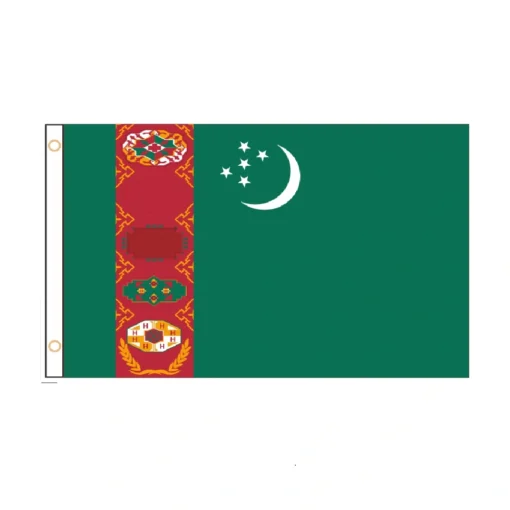 Turkmenistan Fahne flagge