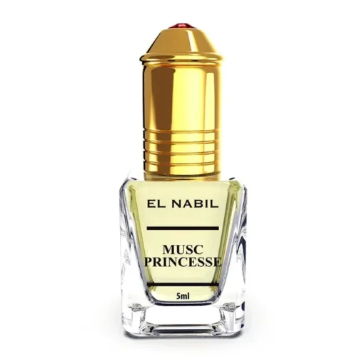 Musc Princesse 5ml Parfum Duft - El Nabil Misk Musk Moschus Parfümöl für DAMEN & FRAU - Ätherische Essenzen Natur Perfume Oil Attar Scent
