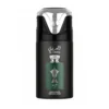 Al Areeq Silver Deodorant – 250Ml - Lattafa Pride - Unisex Al Areeq Deo Spray Black Lattafa