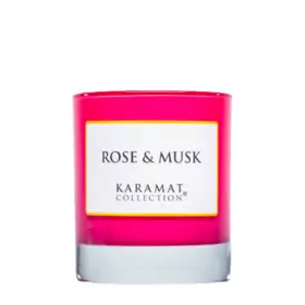 Rose und Musk Duftkerze von Karamat Collection