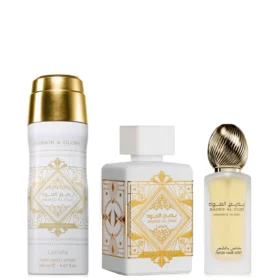 Badee Al Oud Honor Lattafa Geschenkset Parfum - Haarparfum - Deodorant